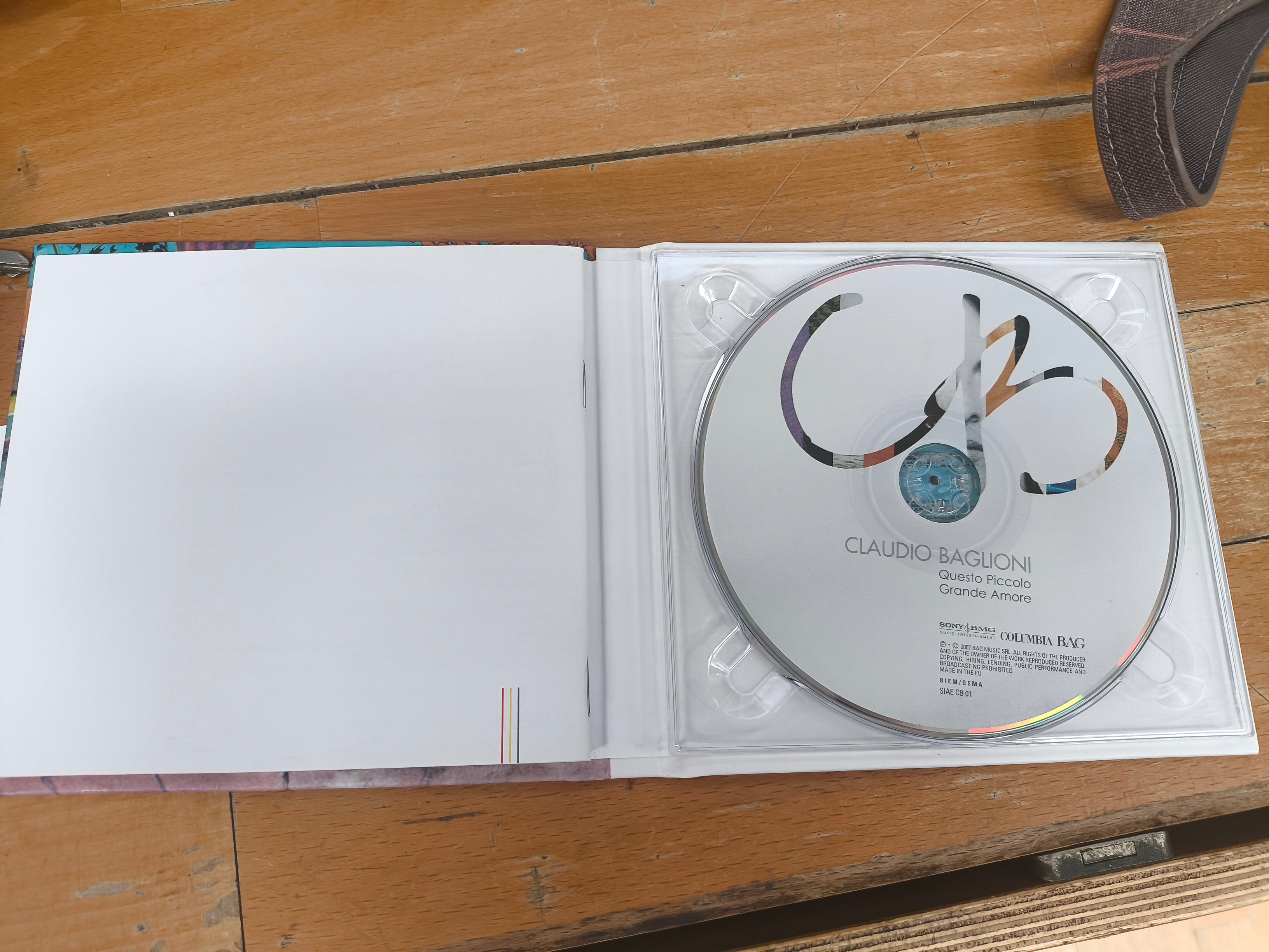 Cd + Libretto Claudio Baglioni Questo Piccolo Grande Amore