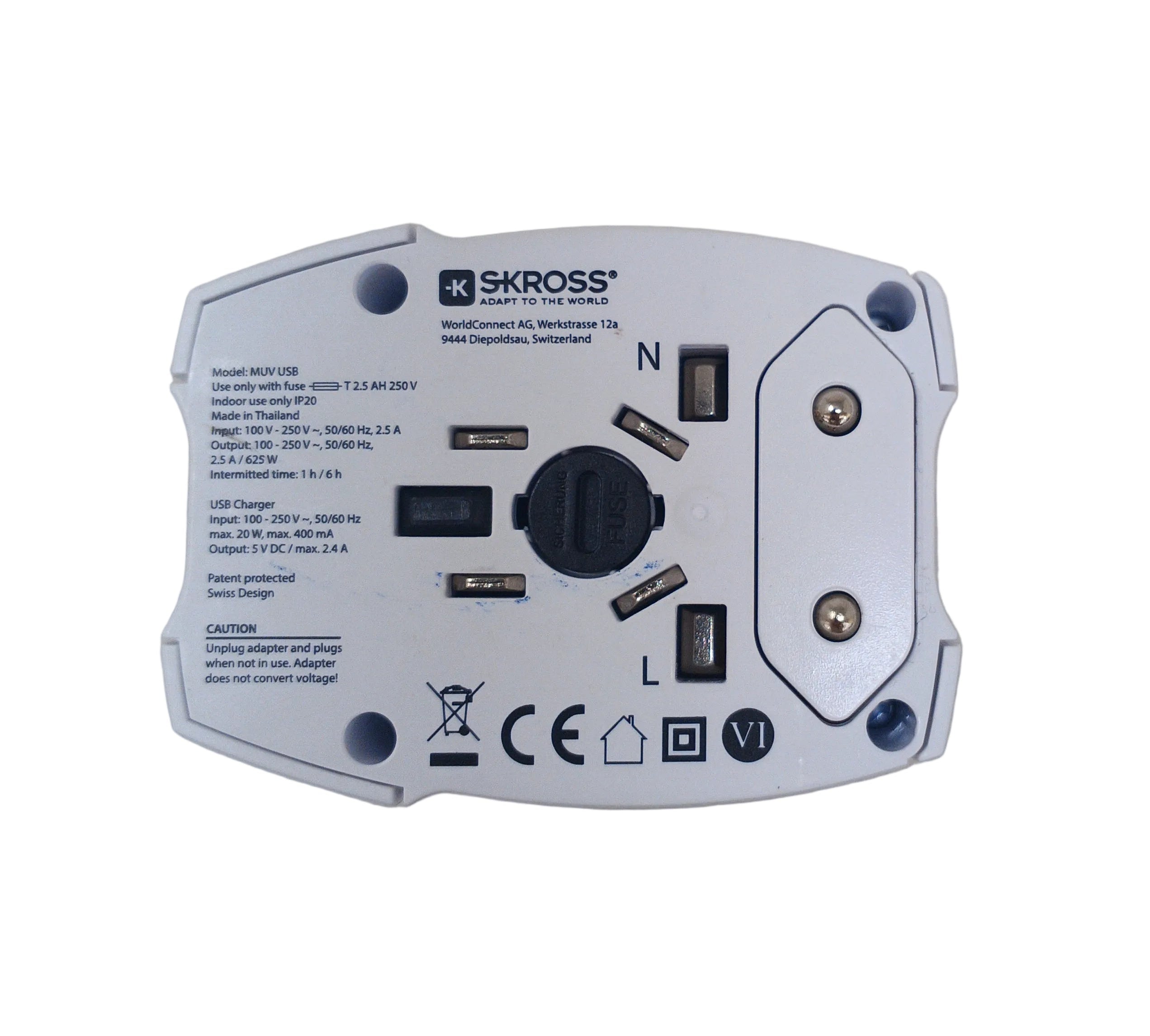 Skross Adattatore Universale