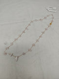 Collana Pietre Quarzo Rosa