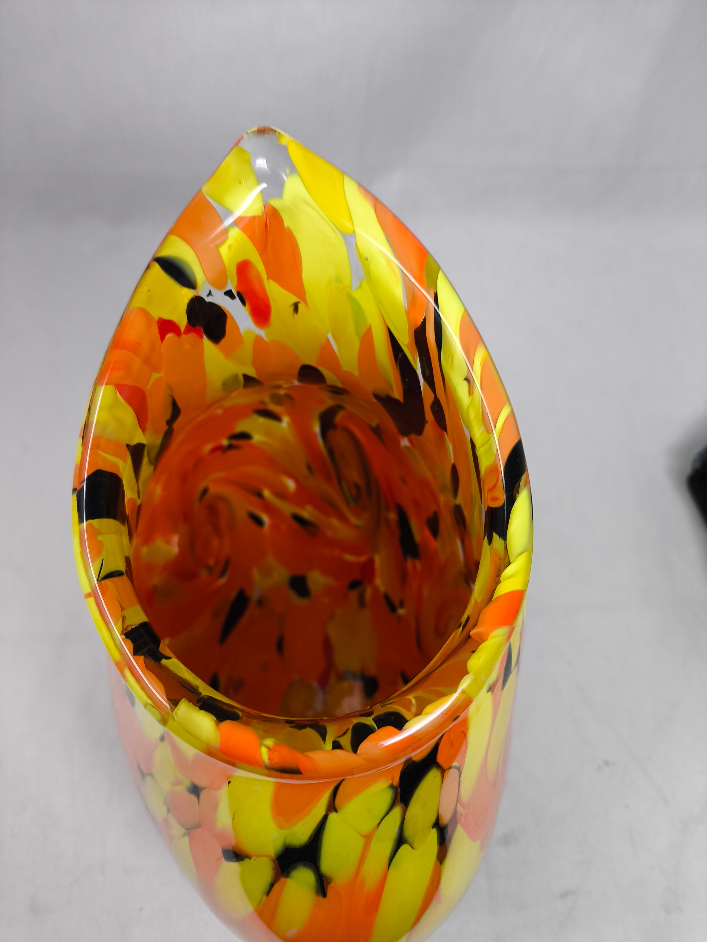 _murano Stupendo Imponente E Pesante Vaso, Quasi Certamente Di Cà D'oro H.34cm Peso. 3.9kg