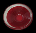 _salviati 2005 Serie Lumi Svuotatasche Vetro Murano Rosso ø 20cm H 9cm Con Scatola