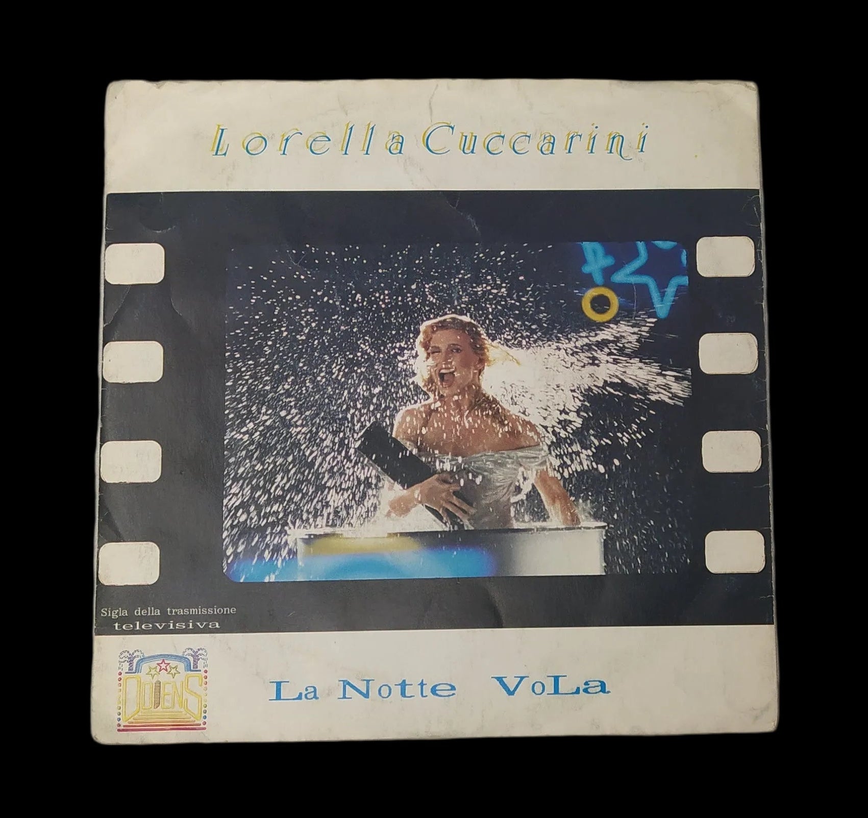 45 Giri Lorella Cuccarini ‎– La Notte Vola