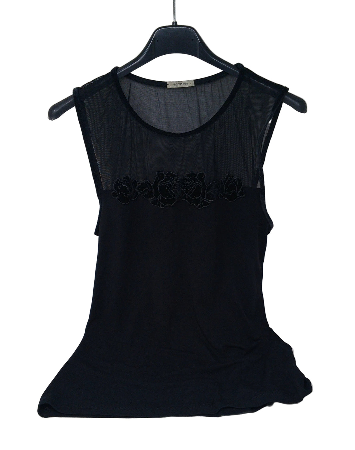 Intimissimi Top Tulle Nero  M