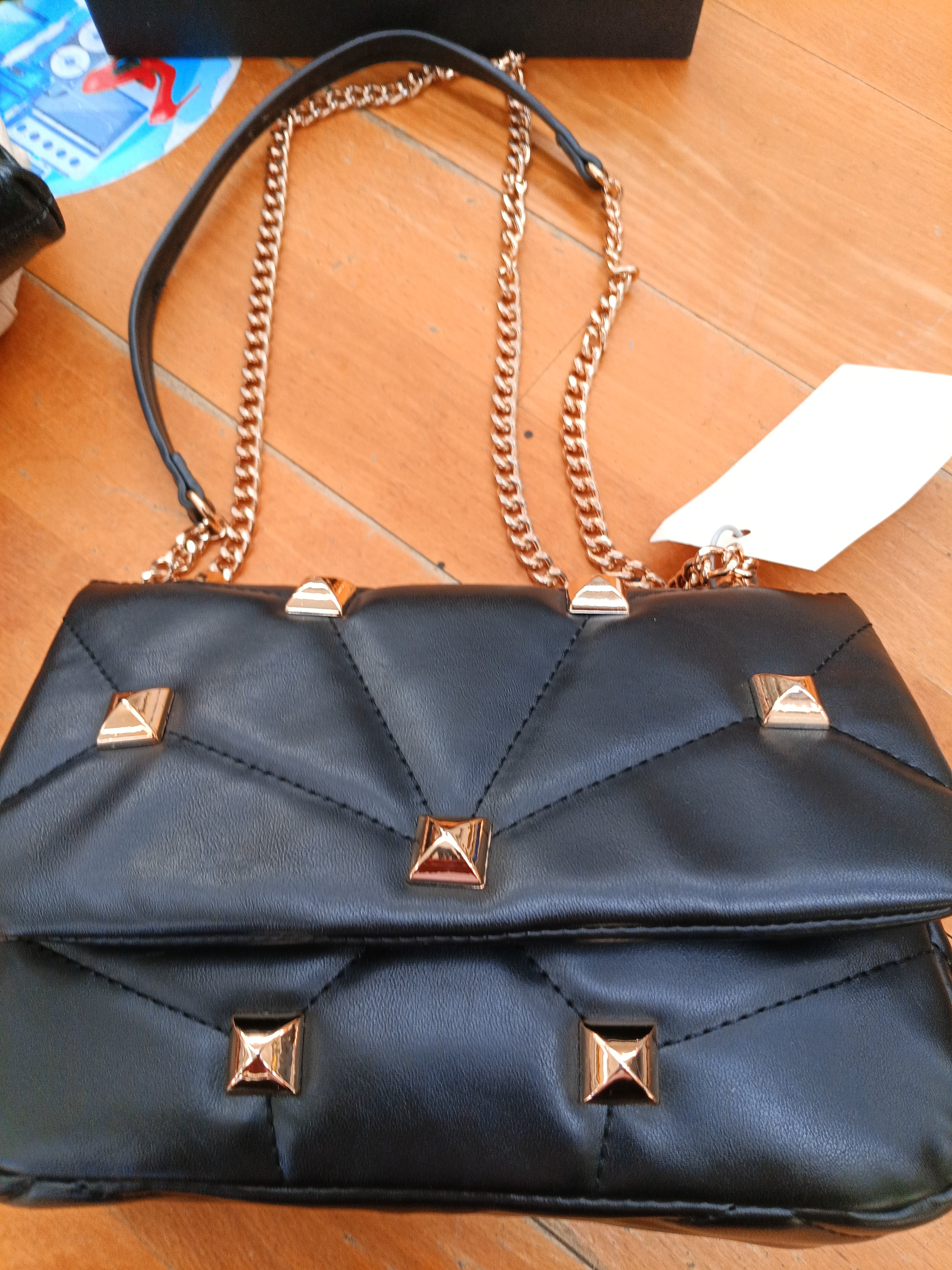Primadonna Borsa A Tracolla Nera Borghe