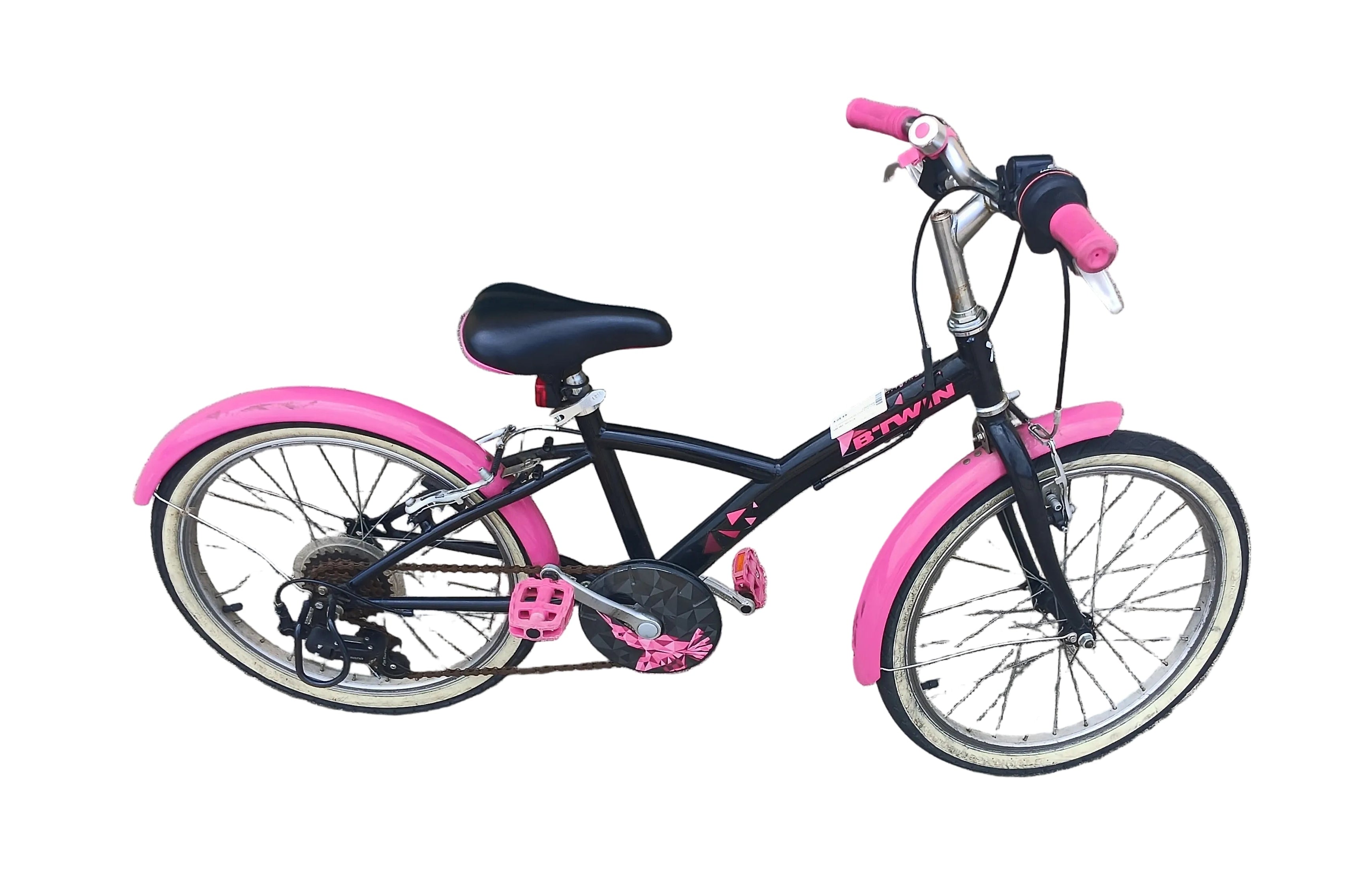 Bicicletta Mountan Bike Ragazza 20" Nera/viola