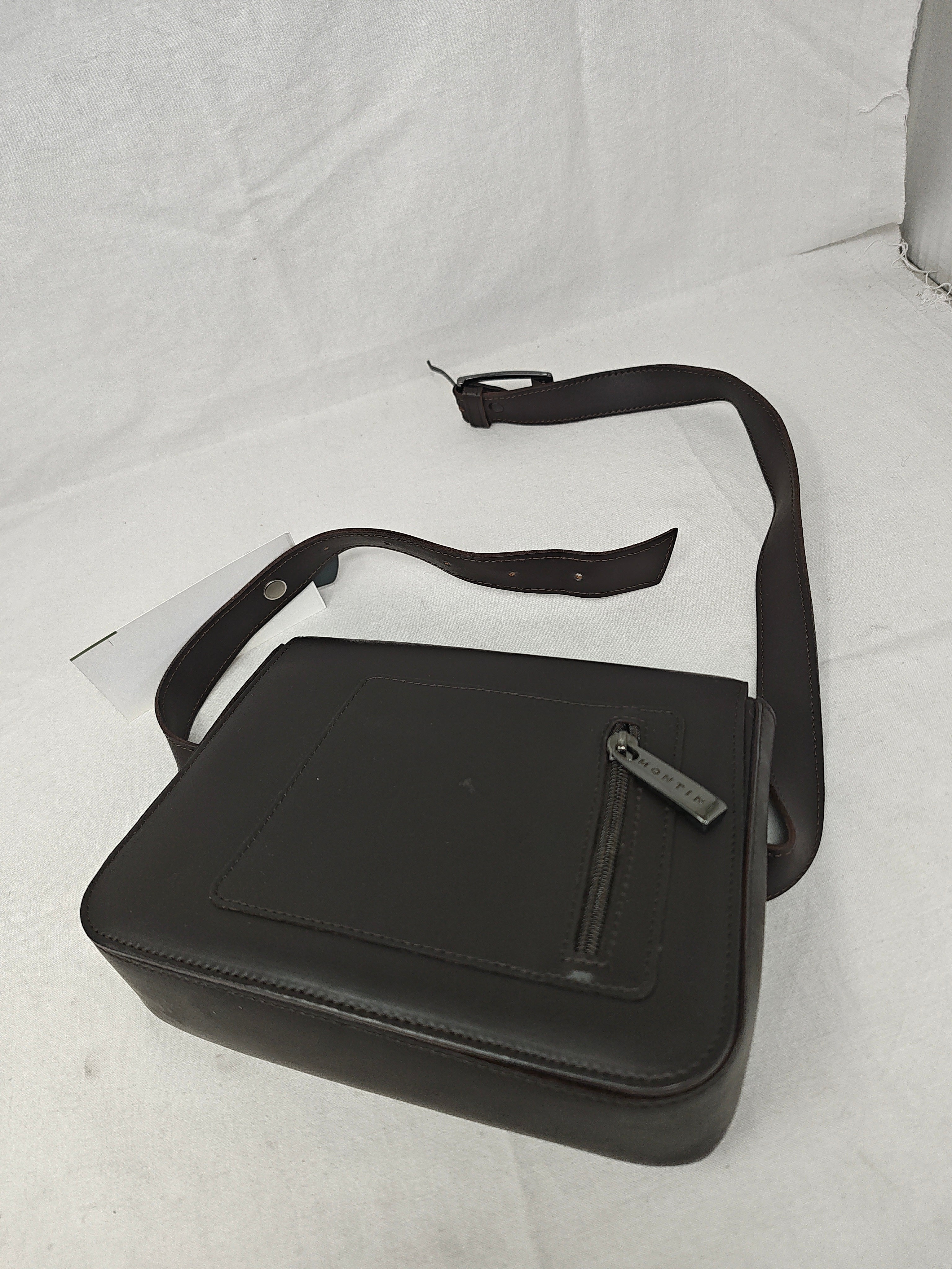 Montini Marsupio In Pelle Marrone