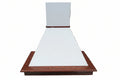 Cappa Style Country /rustica Con Legno-bianca E Aspirazione Faber