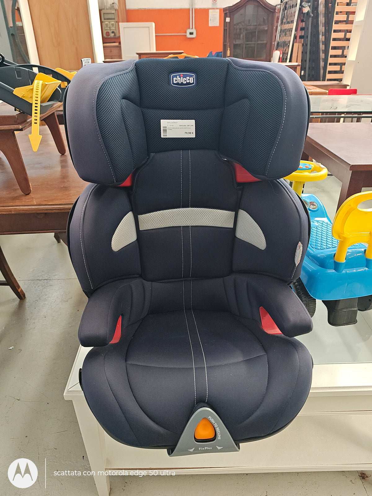 Chicco Seggiolino Auto Isofix  Blu 15/36kg