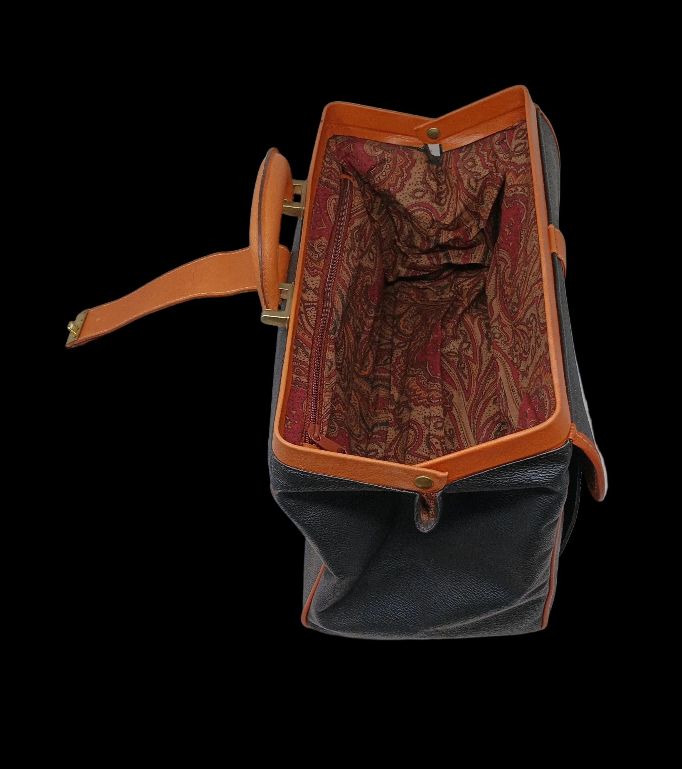 Borsa Da Medico Pelle Nera (chiave Cella 118)
