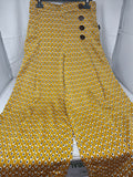 Zara Pant.morbidi Senape Pois S