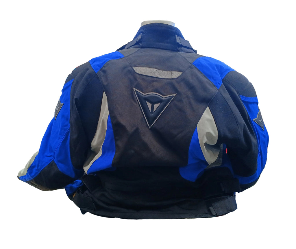 Dainese Giacca Da Moto Con Fodera Termica Rimovibile Nero/blu/grigio 56