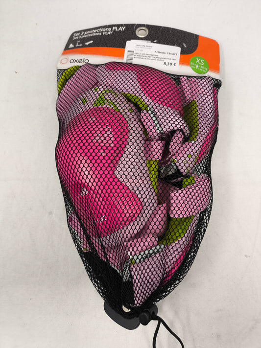 Oxelo Set Protezione Skateboard,pattini,monopattino Per Bambinada 25 A 40kg Nuovo