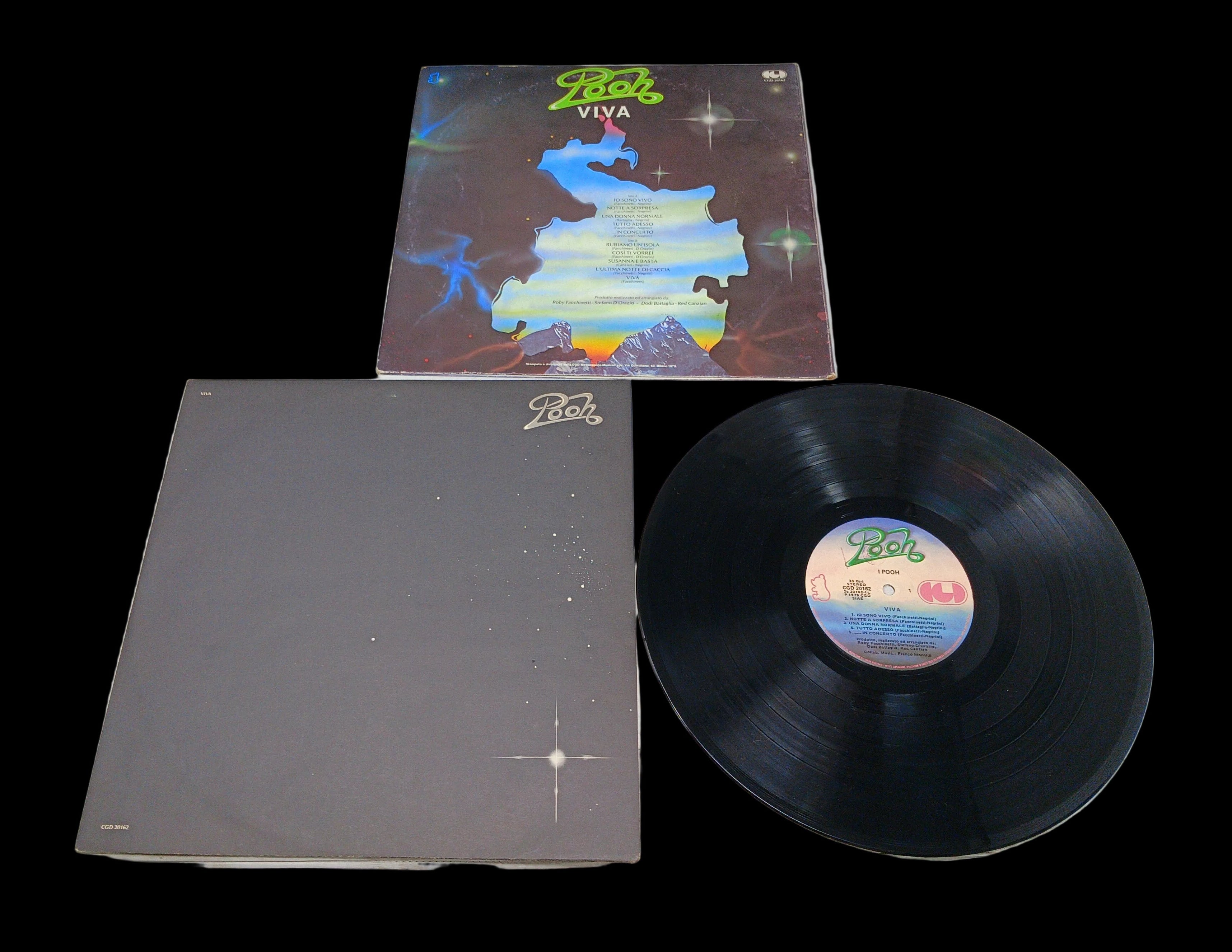 Lp 33 Giri Pooh ‎– Viva