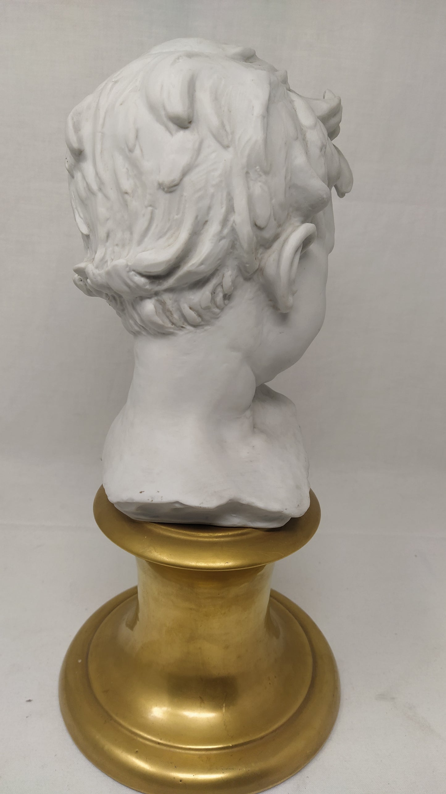 Capodimonte Bruno Merli Busto Bambino H.32cm