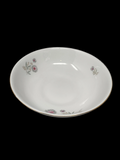 Richard Ginori Insalatiera Ceramica Bianco Bordo Oro Effige Fiori ø 29cm H 10,5cm
