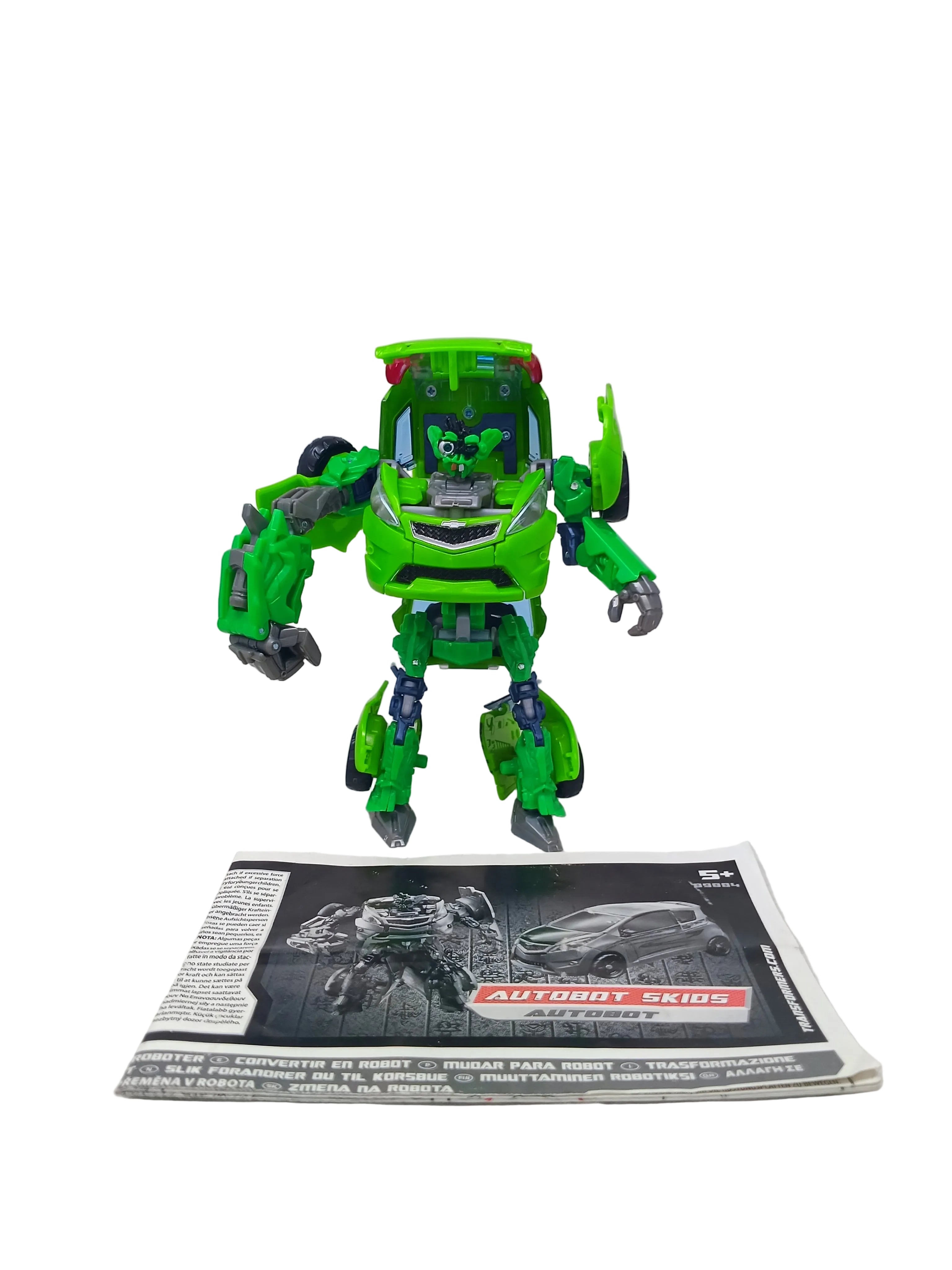 Hasbro Transformers:revenge Of Fallen - Autobot Skids 89884 Action Figure Con Istruzioni