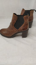 Smalto Stivaletti In Cuoi 39 Semi Nuove