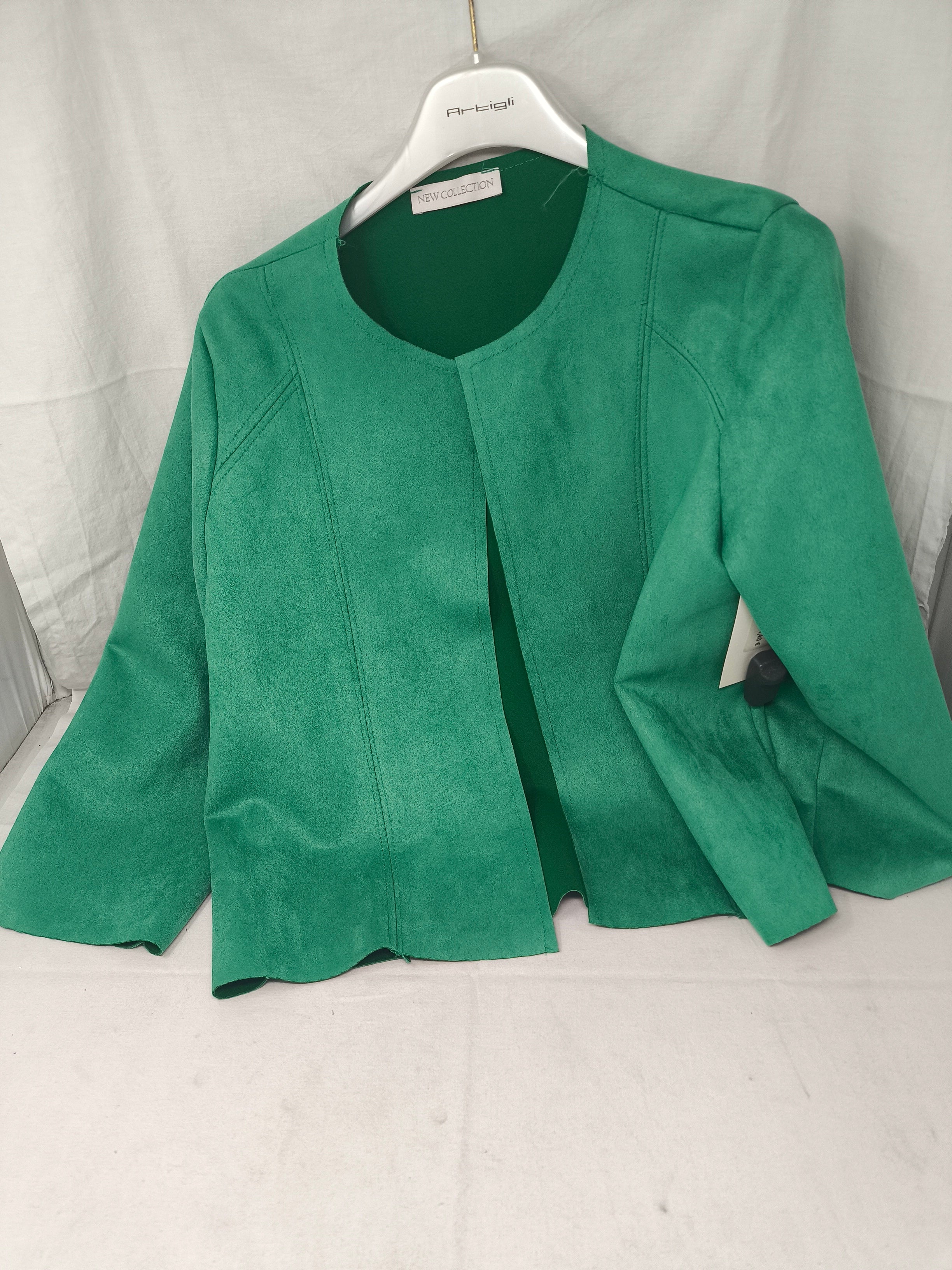 New Collection Giacca Verde Tu