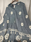 Camicia Blu Ricamo 56