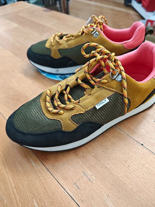 Only Scarpe Senape Nero Verde 40