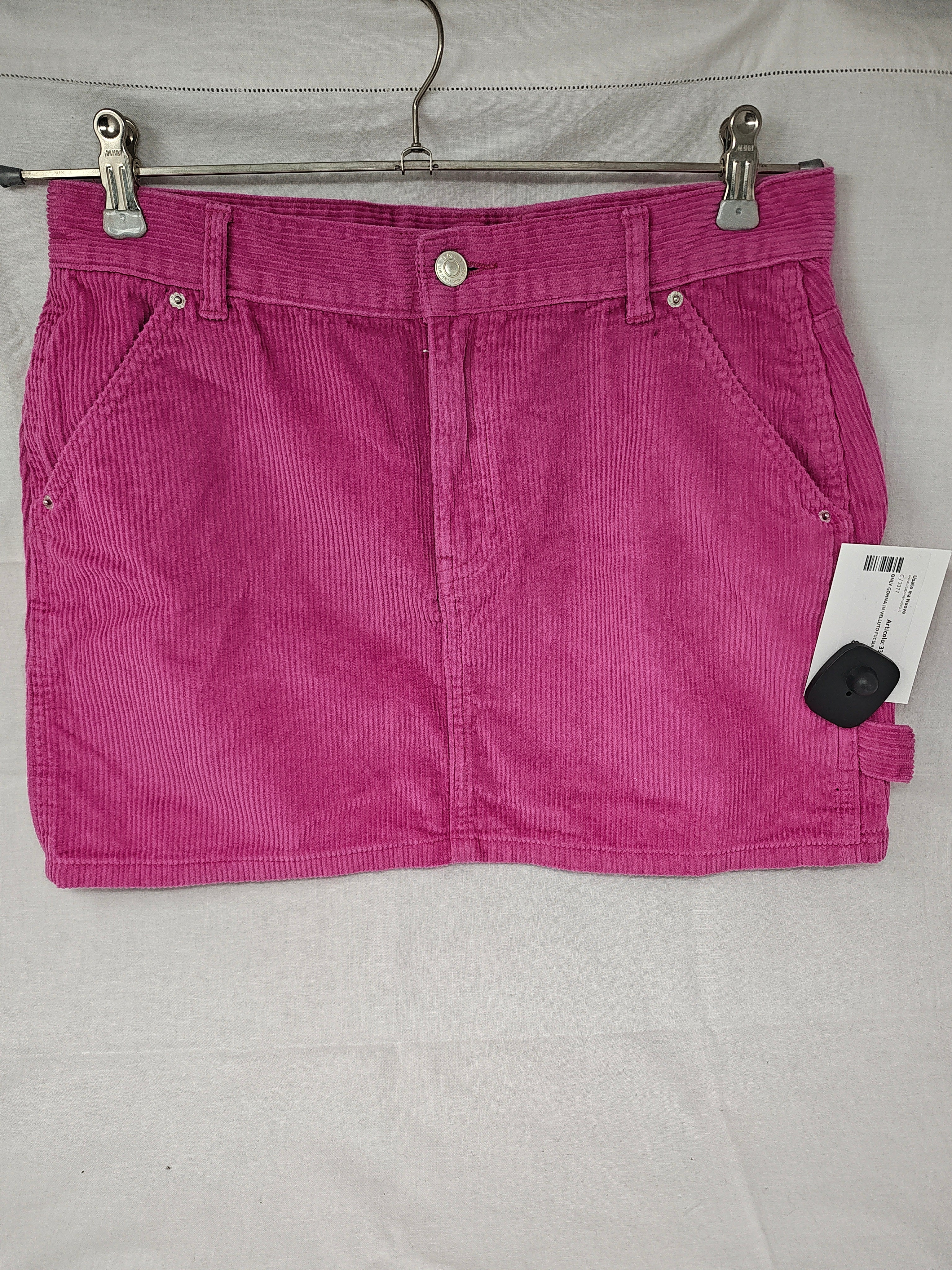Only Gonna In Velluto Fucsia M