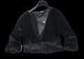 Fashion Giacca Pelo Nero Tu Nuovo