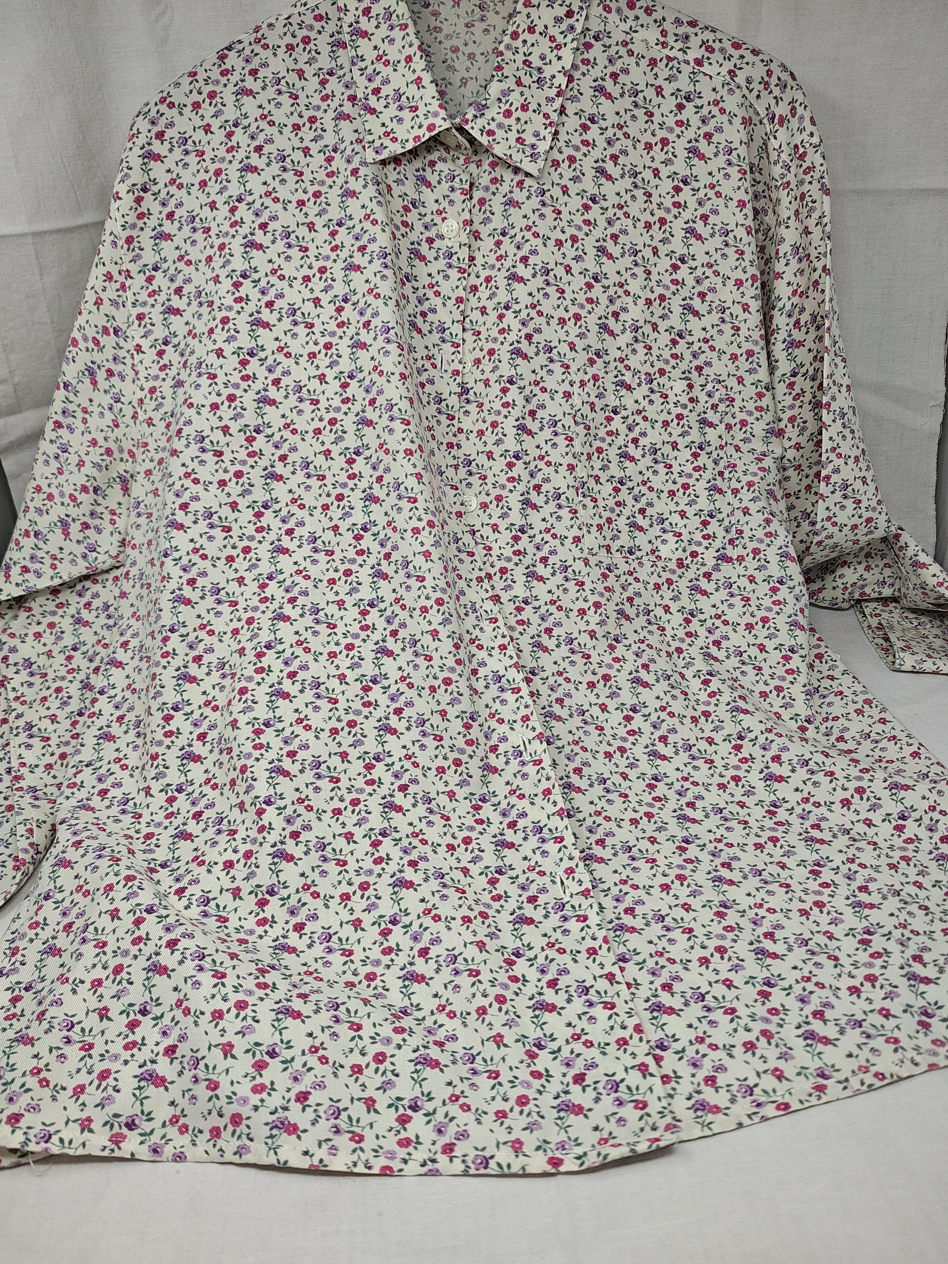 Fileida Camicia Bca Fioerata L