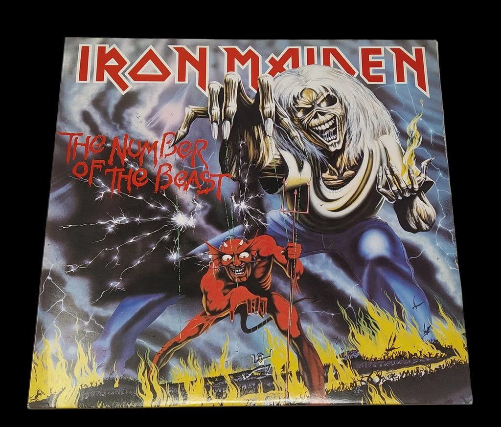 Lp 33 Giri Iron Maiden ‎– The Number Of The Beast