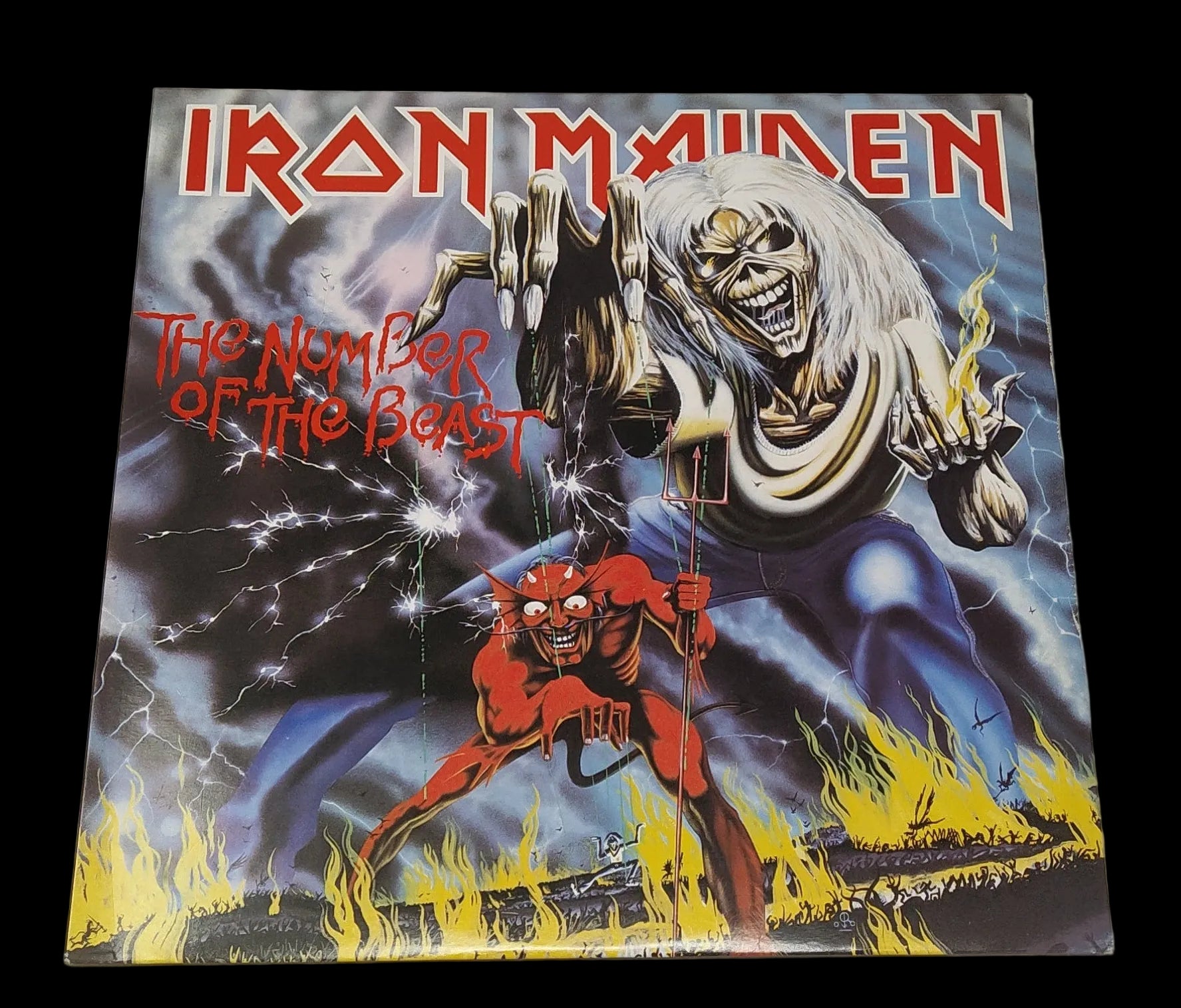 Lp 33 Giri Iron Maiden ‎– The Number Of The Beast
