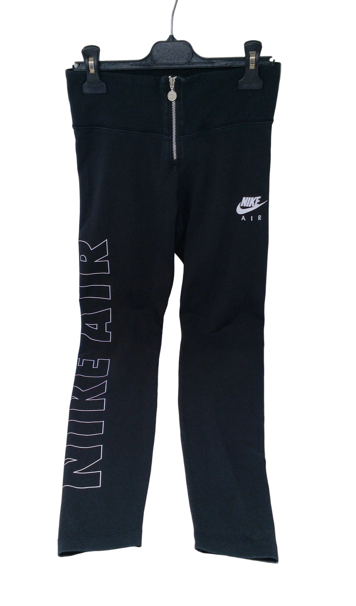 Nike Leggins Neri Con Zip S
