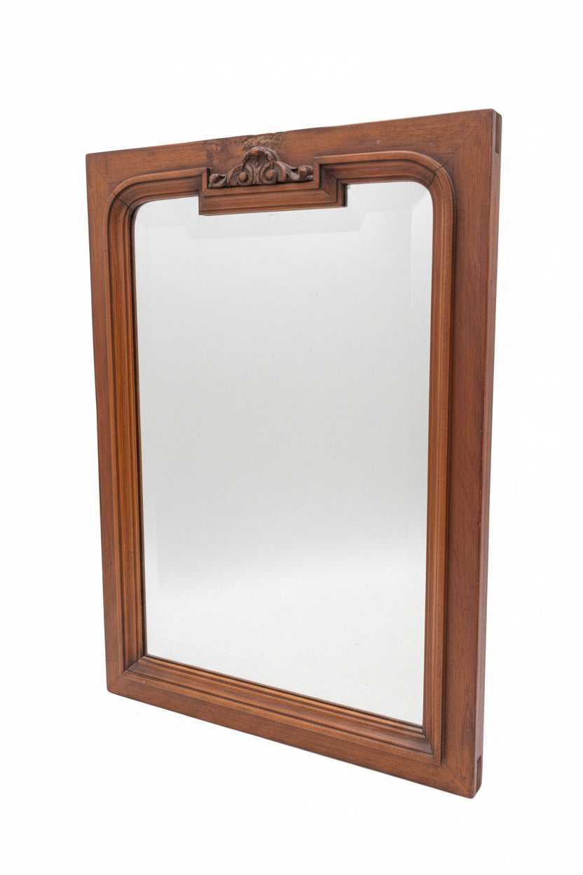 Specchio Legno Vintage, Molato 55x42