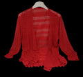 Cardigan Tulle Rosso Tu