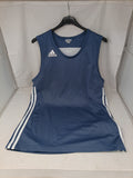 Adidas Canotta Da Palestra Grigia Bca M/l