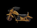 _modellino Moto Harley In Legno