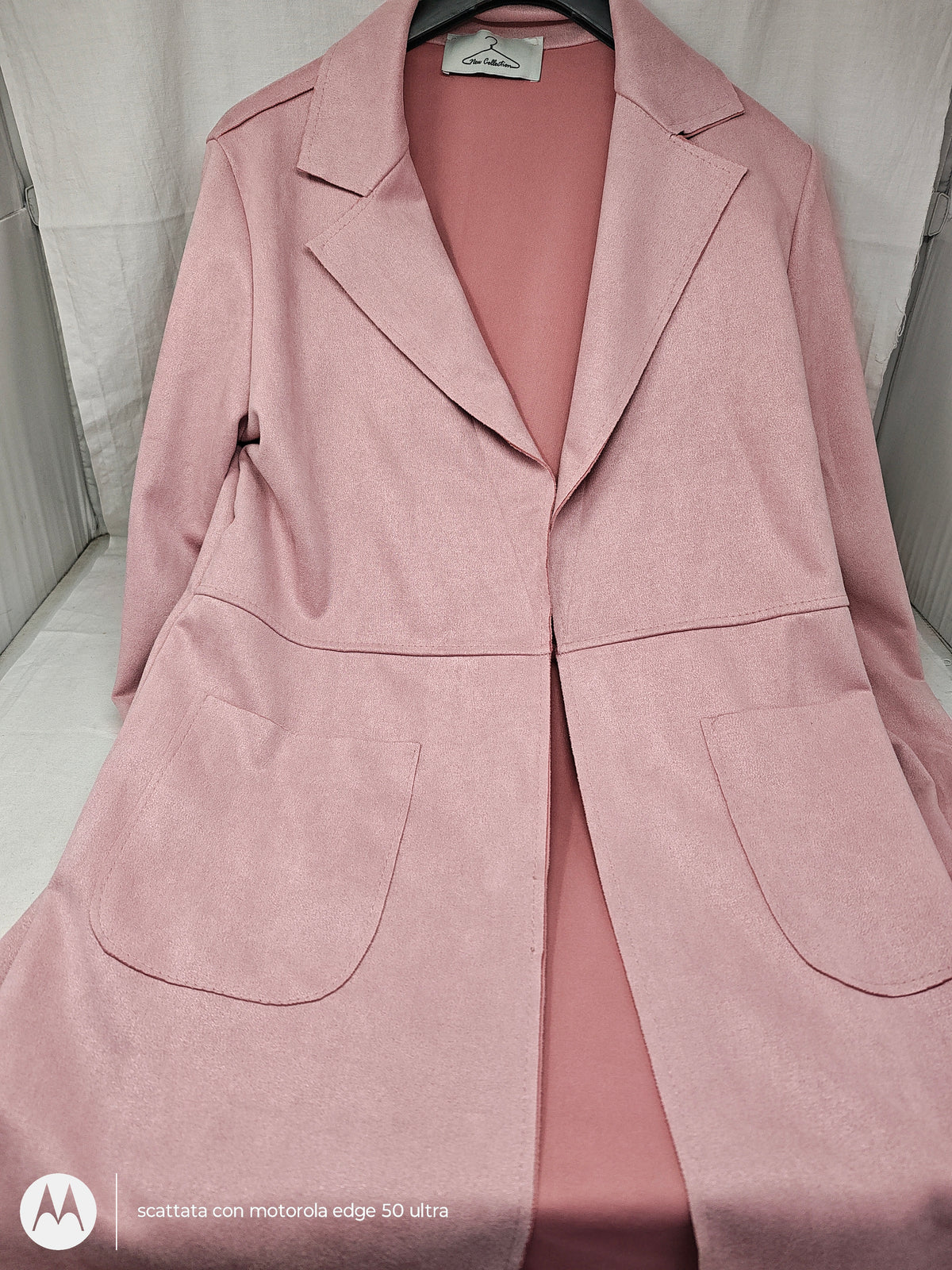 New Collection Giacca Rosa S/m