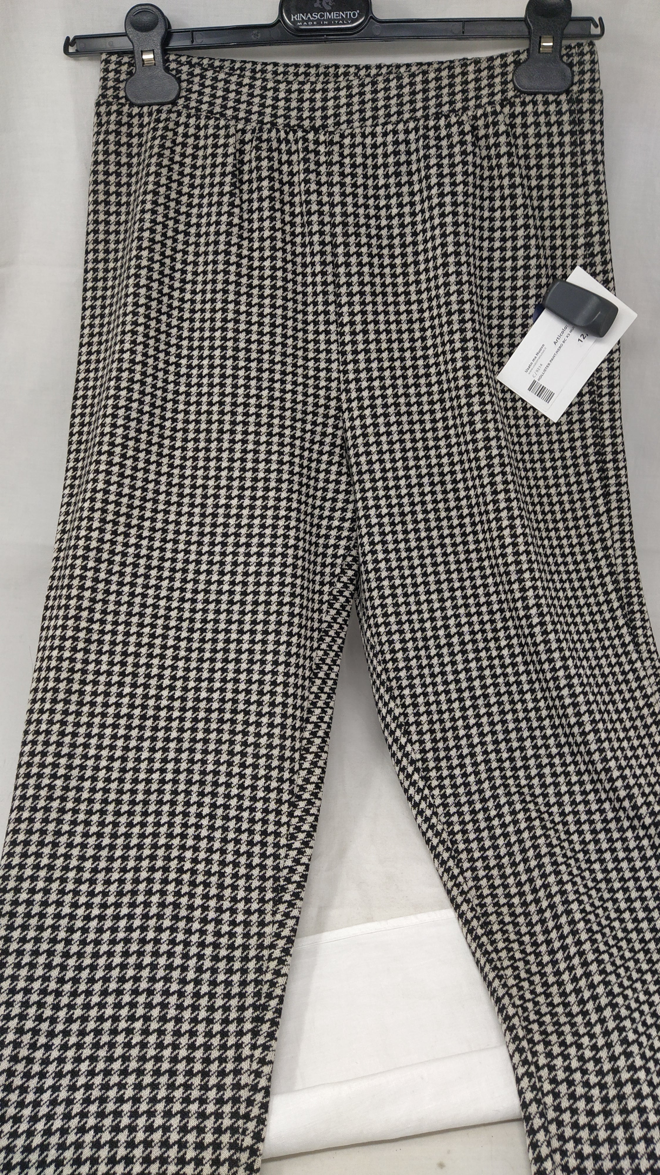 Hollister Pant.nero Bc Xs Nuovi