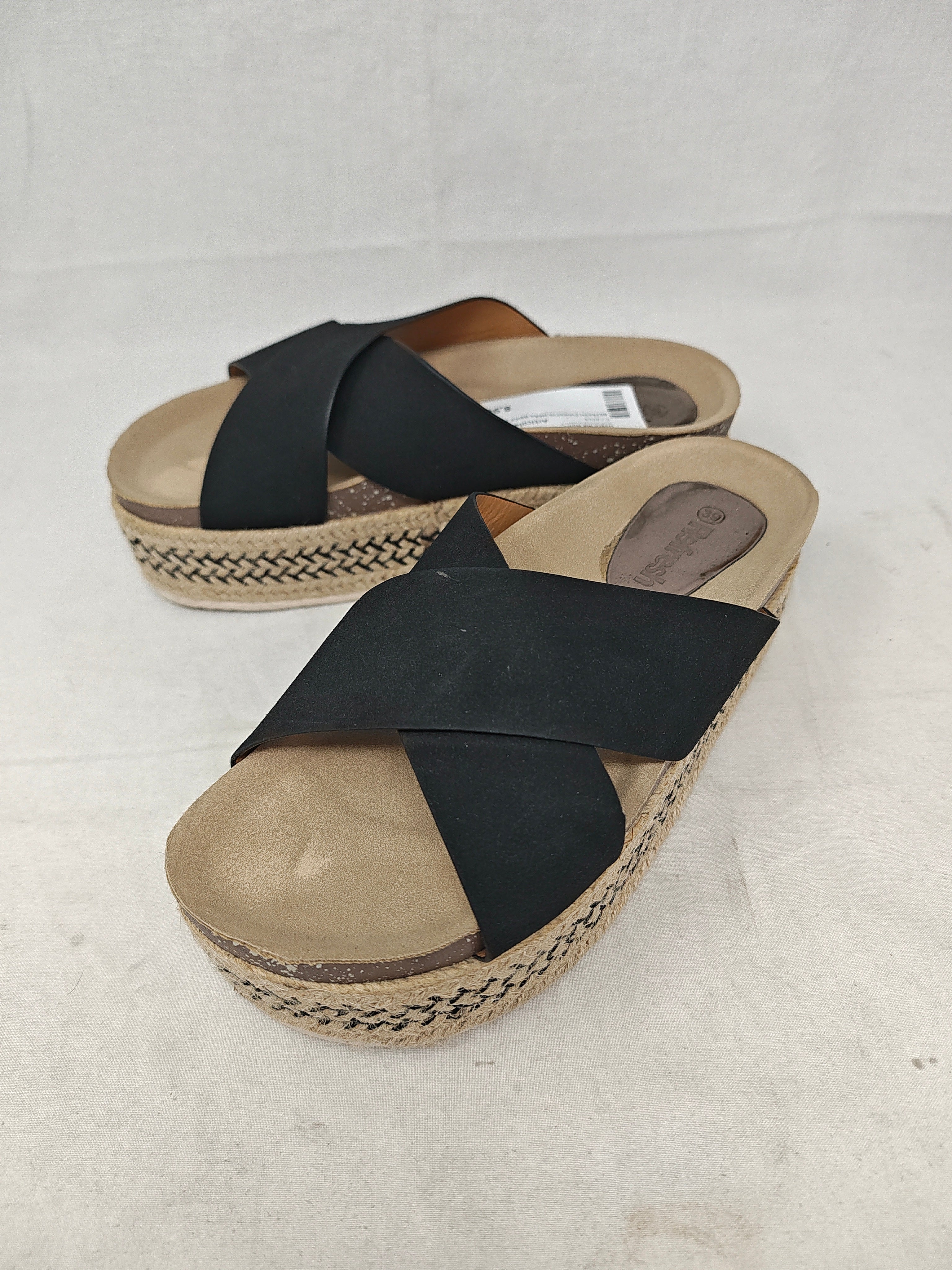 Refresh Ciabatta Nera Beige 39