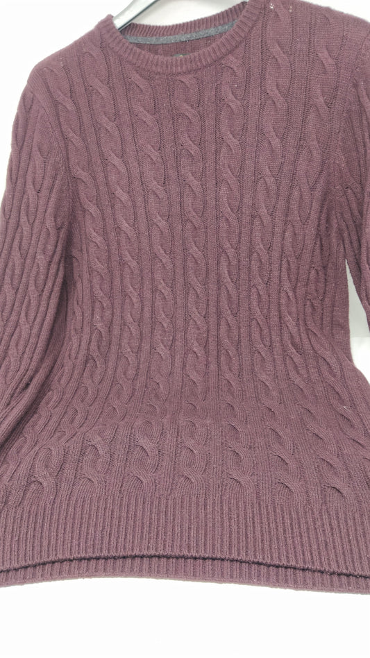 Doppelganger  Maglione Misto Cashmere Bordeaux Xl