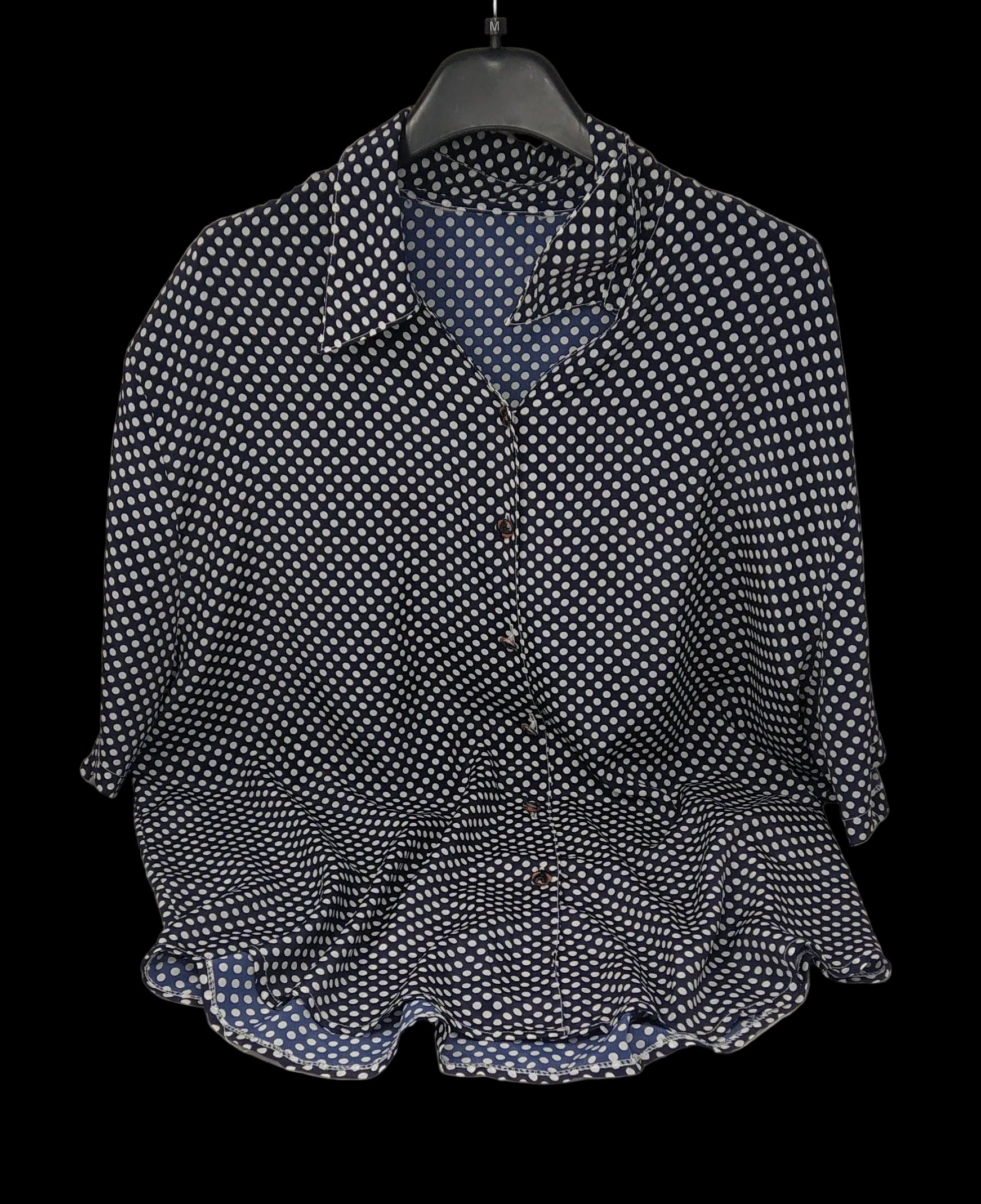 Camicia Tulle Blu Pios Xl