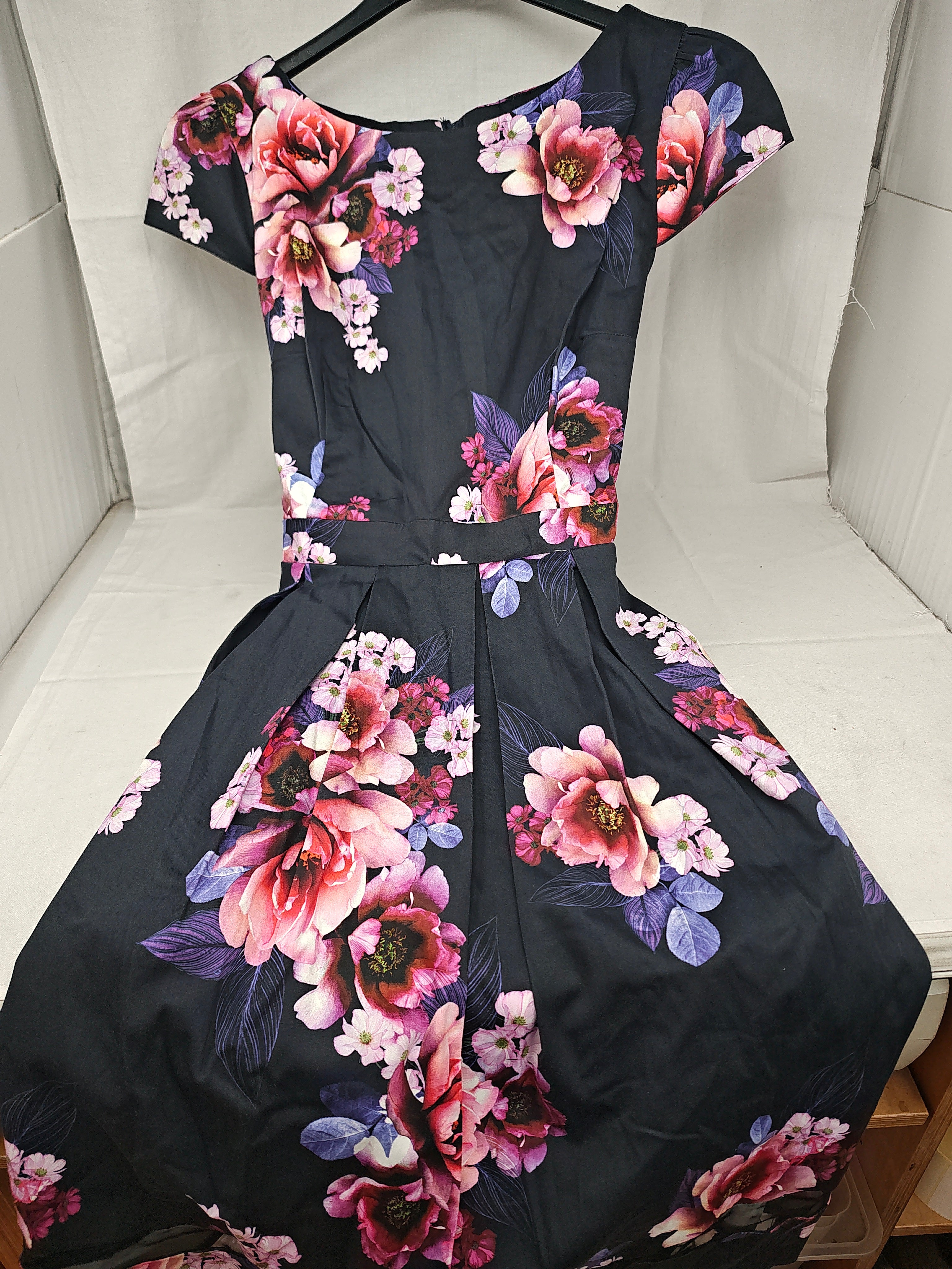 Dorothy Perkins Abito Blu Fiori M