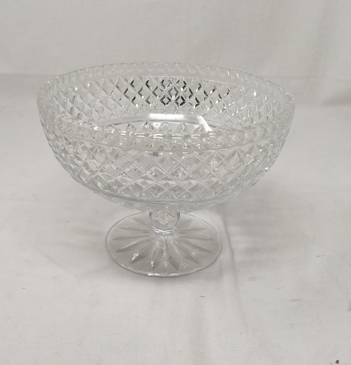 Alzatina Centro Tavola Porta Frutta Cristallo ø 20cm