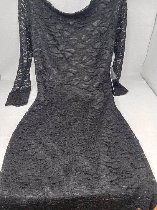 Bruno Benini Abito Pizzo Nero 44