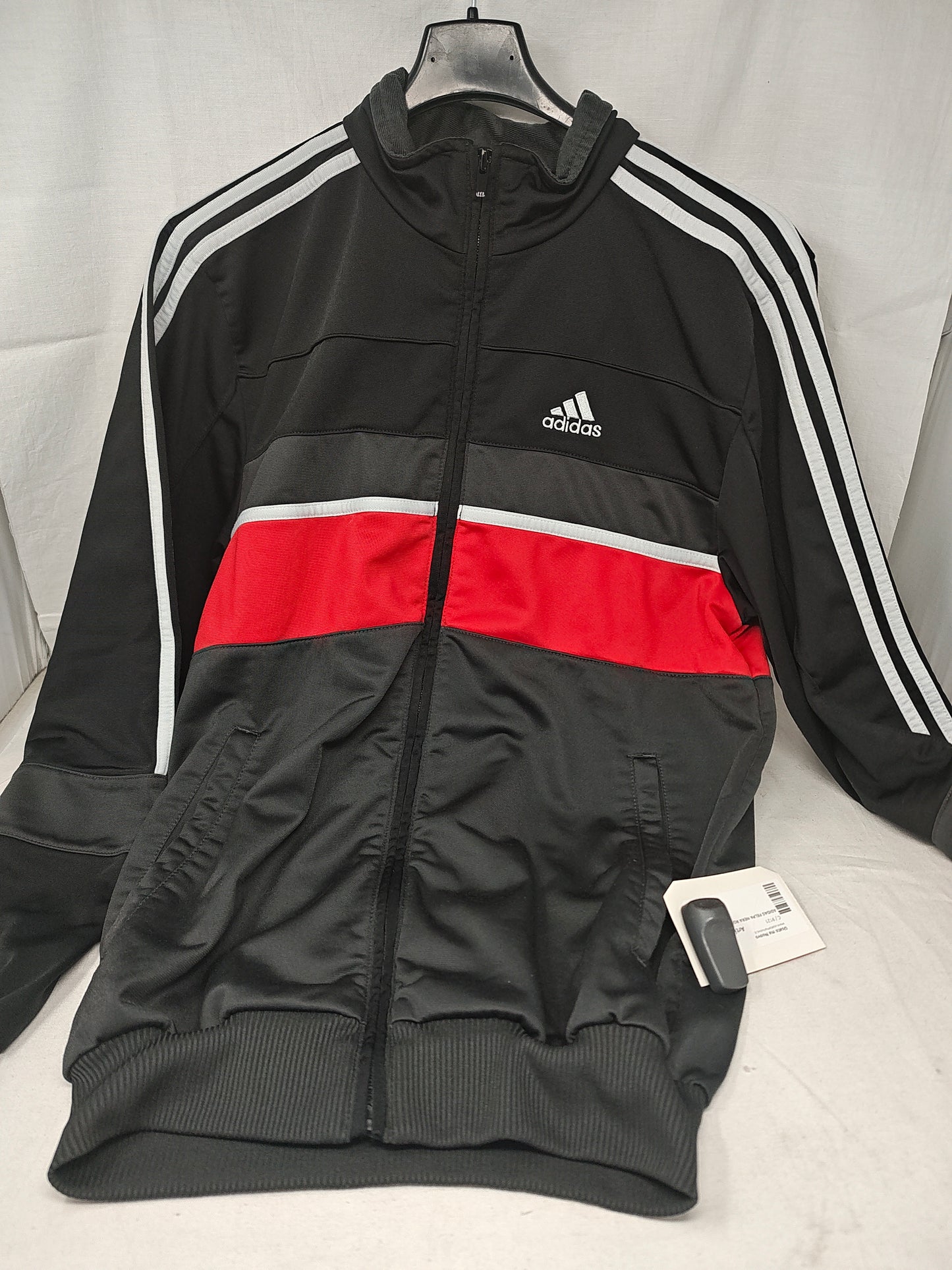 Adidas Felpa Nera Rossa M