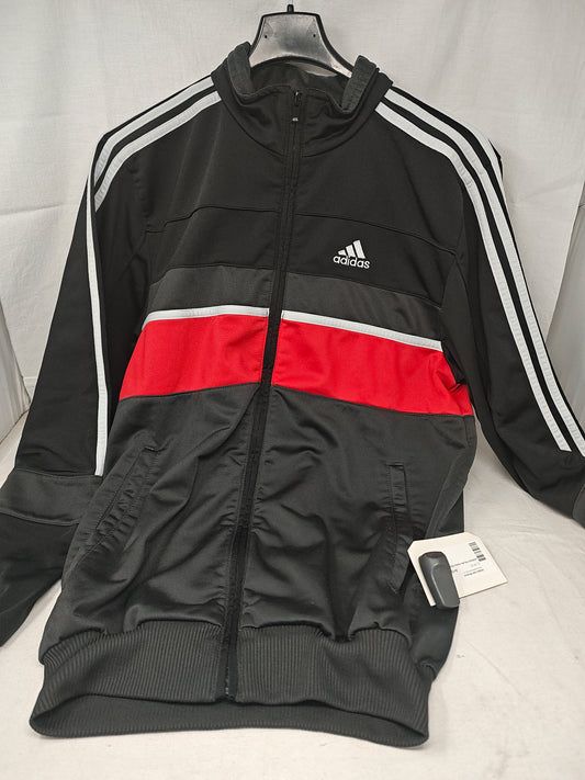 Adidas Felpa Nera Rossa M