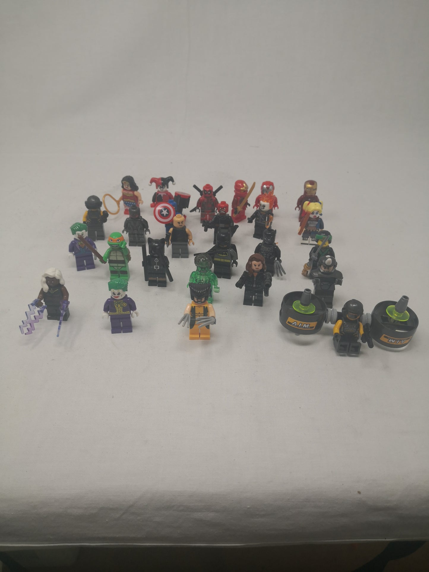 Personaggi Lego H 4cm Cad.