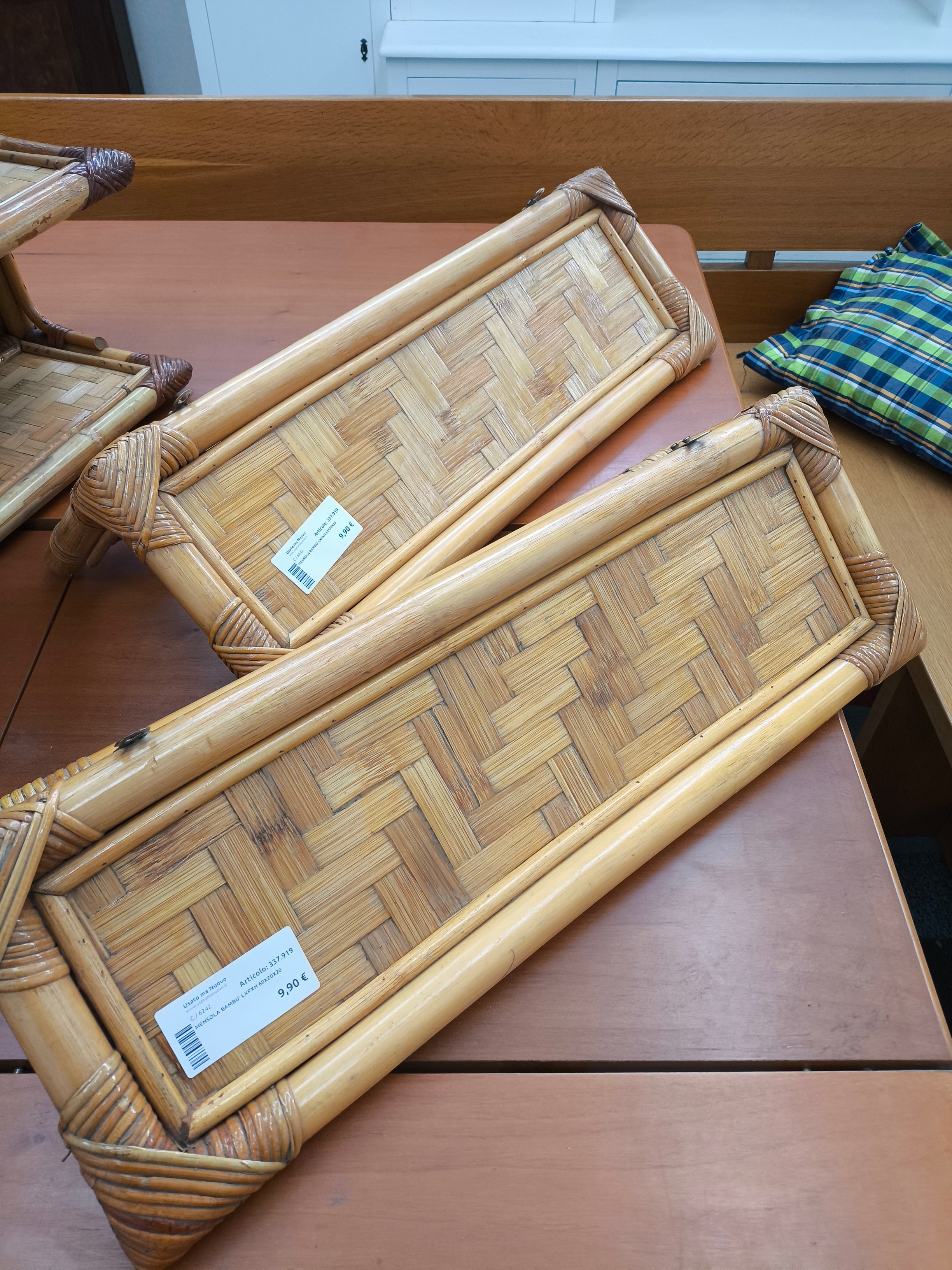Mensola Bambu' Lxpxh 60x20x20