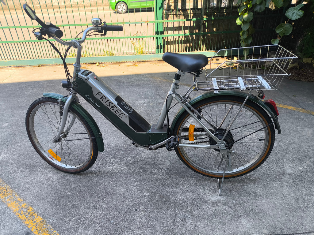 Frisbee Bicicletta Elettrica (alimentatore + Chiavi Cella 39)