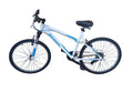 Bicicletta Rockrider Bianca/azzurra