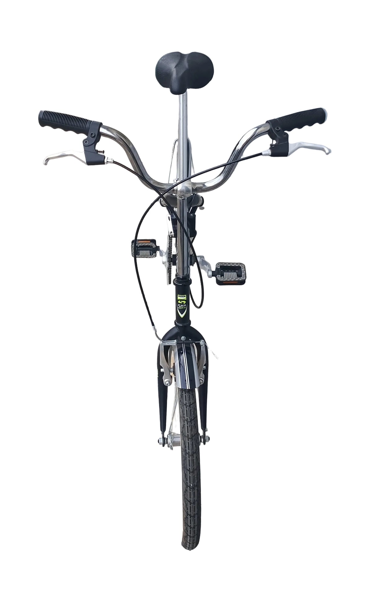 Car 170 Bicicletta Pieghevole Nera