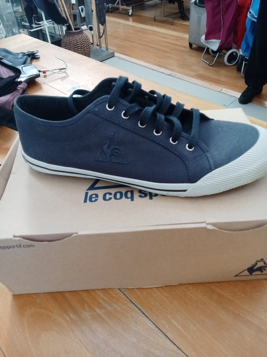 Le Coq Sport Scarpe In Tela Blu 45 Nuova
